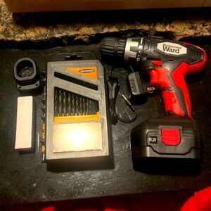 Brand new drill with accessories